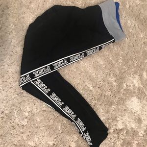 VS Pink Ultimate Reversible Leggings Small